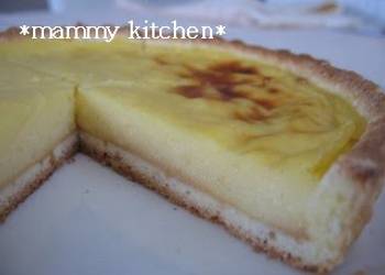 Easy Fast Cooking Soy Milk Egg Tart Baked in a Lowcal Crust Delicious Perfect