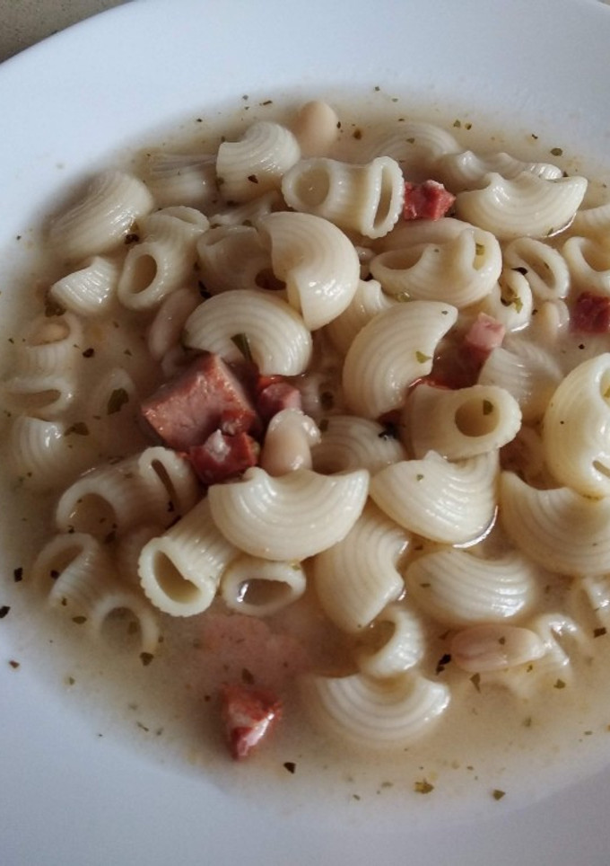 Una foto de Sopa de Galets