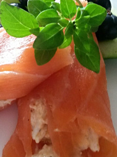 A picture of Sig's Smoked Salmon Twist.