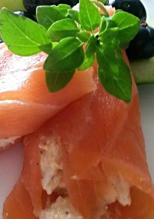 A picture of Sig's Smoked Salmon Twist.