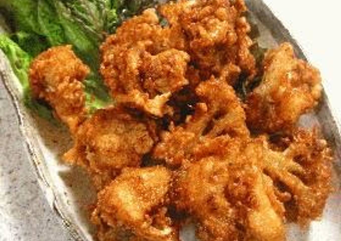 Really Popular Crispy Deep Fried Cauliflower