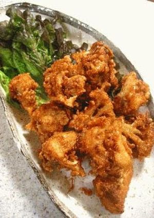A picture of Really Popular Crispy Deep Fried Cauliflower.