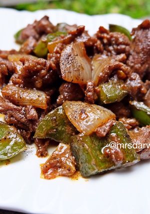Foto resep Sapi Lada Hitam