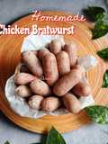 Homemade Chicken Bratwurst
