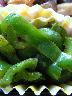 A picture of Easy Green Peppers Curry Stir-Fry.