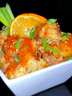A picture of Mike's Crispy Orange Chicken.
