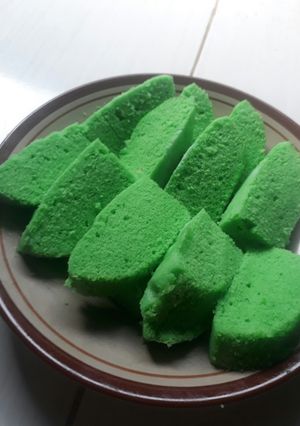 Foto resep Bolu kukus pandan santan no mixer