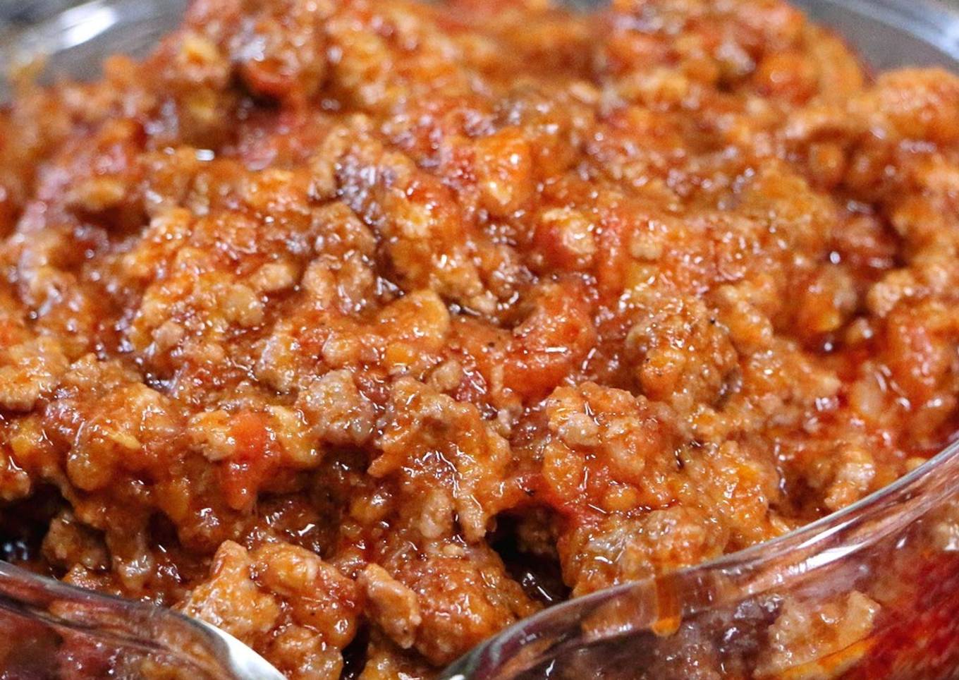 Authentic Meat Sauce