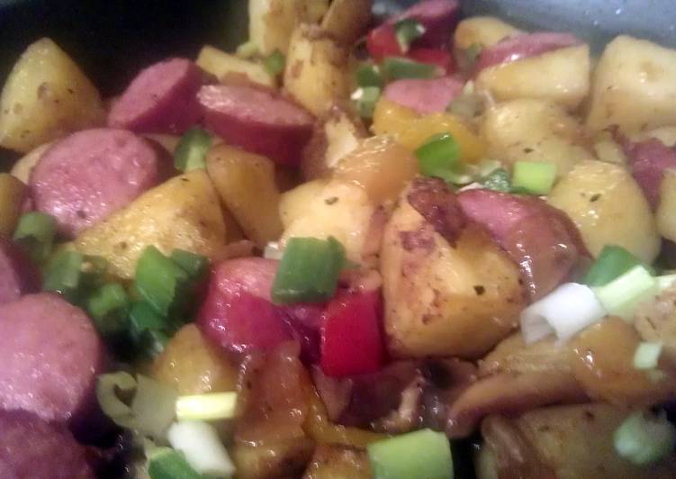 Easiest Way to Make Award-winning Kielbasa and Potatoes