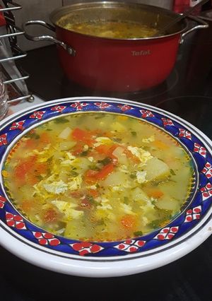 O poză a rețetei Ciorbă de legume.