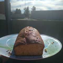 Una foto de Budín de banana