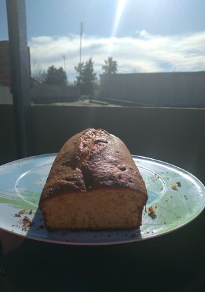 Una foto de Budín de banana