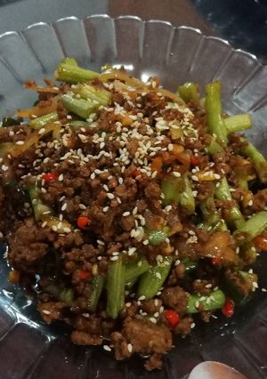 Foto resep Tumis buncis daging cincang