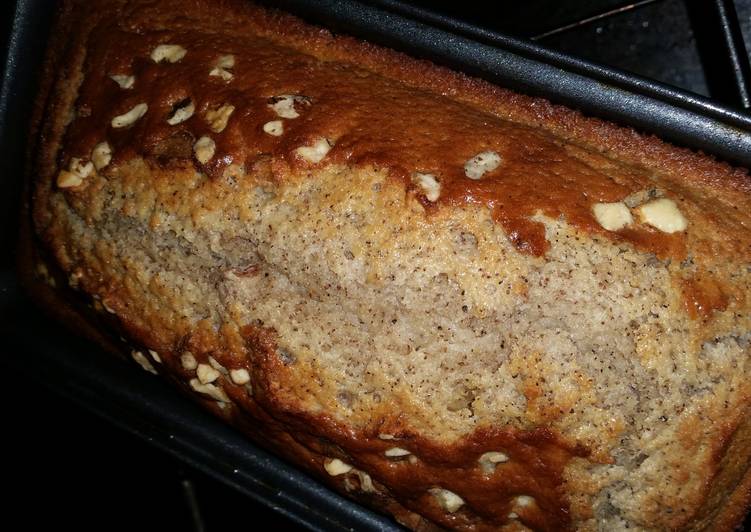 Simple Way to Make Favorite Banana Nutbread