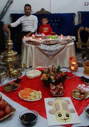عکسی از دستور شب یلدا ۹۹
