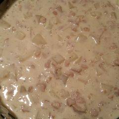 A picture of Tammy's Clam Chowder.