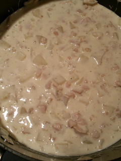 A picture of Tammy's Clam Chowder.