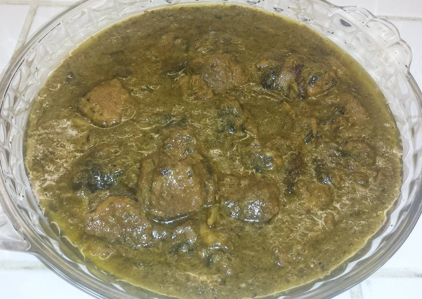 Pork in Coriander Sauce