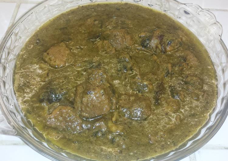 Easiest Way to Make Perfect Pork in Coriander Sauce