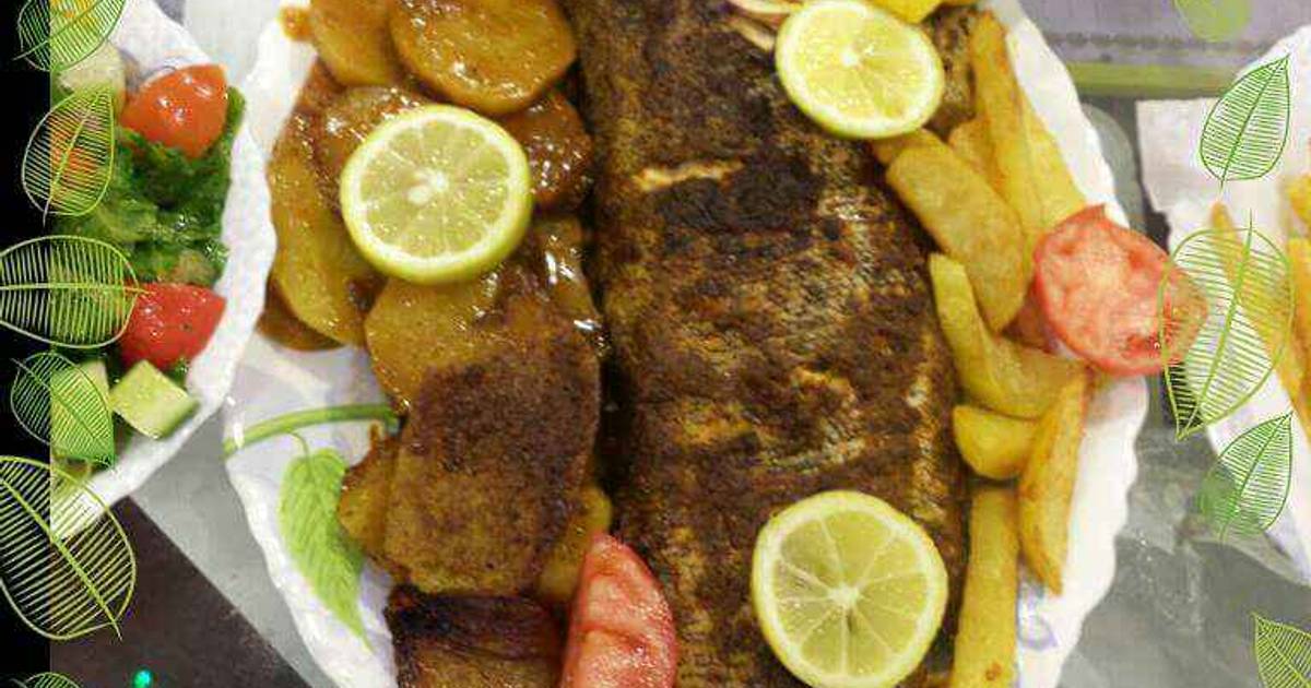 طريقة عمل هامور بالفرن - 151 وصفة سهلة وسريعة - كوكباد
