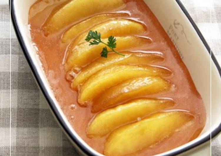 Sweetly Simmered Apples