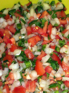 A picture of Pico De Gallo.