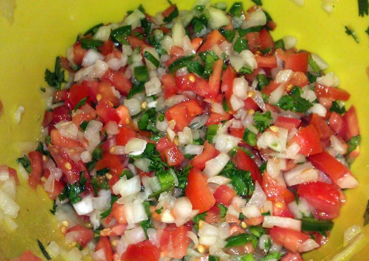 Easiest Way to Prepare Homemade Pico De Gallo