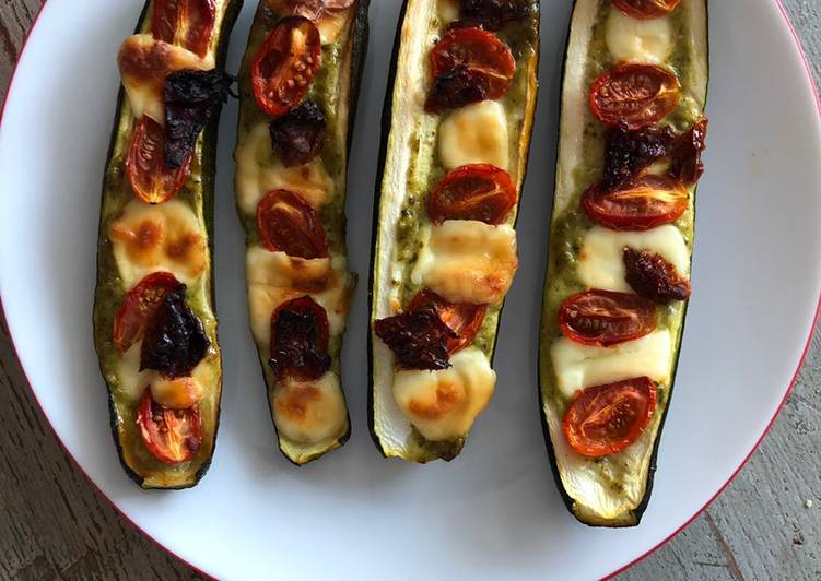 Comment Servir Courgettes façon pizza