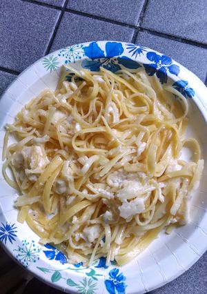 A picture of Fettuccine Alfredo.