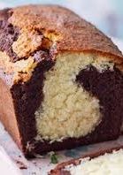 Una foto de Budin marmolado