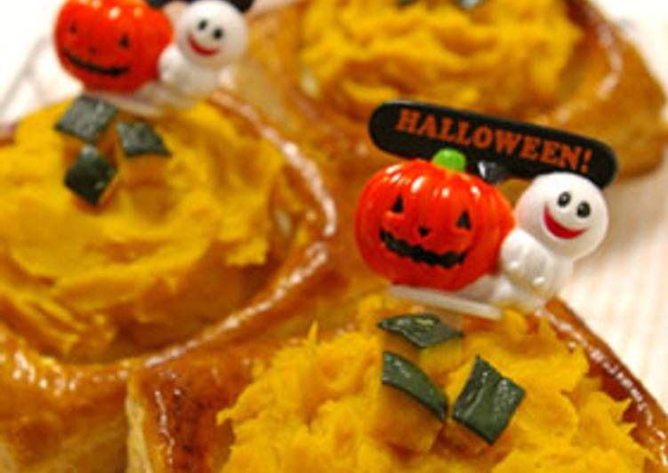 Recipe of Speedy Crunchy Kabocha Squash Pie for Halloween