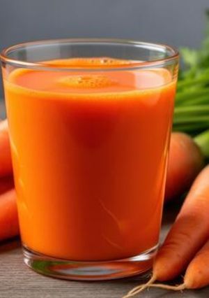 A picture of Carrot Vision Juice for Eye Care.