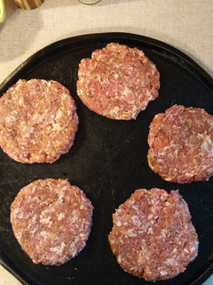 A picture of Homemade Brat Patties.