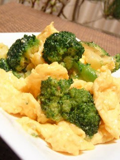 A picture of Stir-Fried Broccoli and Eggs.