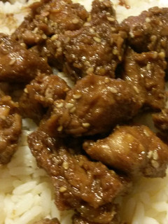 A picture of Sesame Chicken Teriyaki.