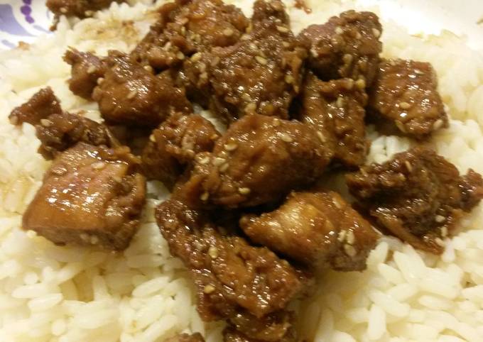 Recipe of Quick Sesame Chicken Teriyaki