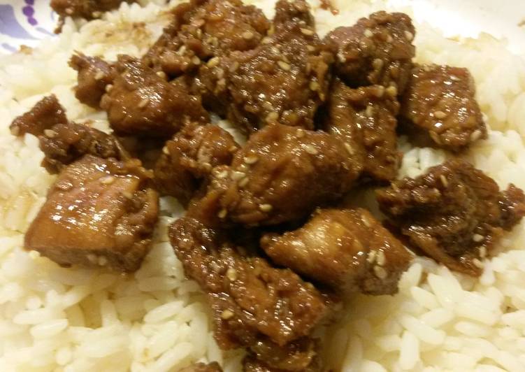 Recipe of Super Quick Homemade Sesame Chicken Teriyaki