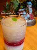 Rose, Lychee, and Raspberry Verrine