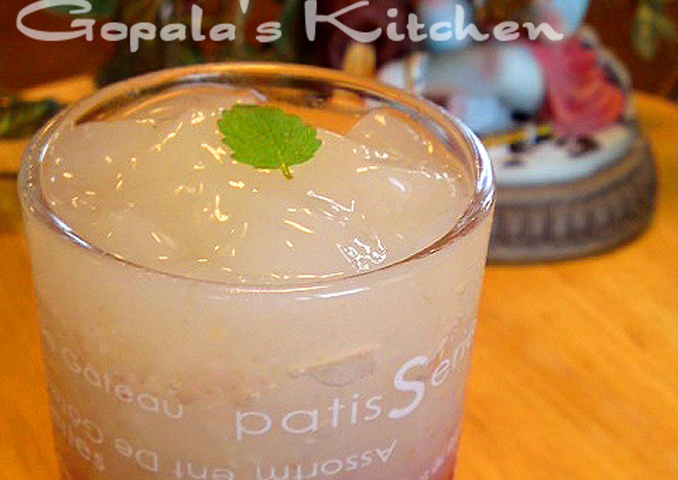 Rose, Lychee, and Raspberry Verrine