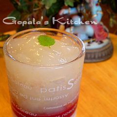 A picture of Rose, Lychee, and Raspberry Verrine.