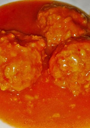 Paradicsomos húsgombóc 🍅 recept fotója