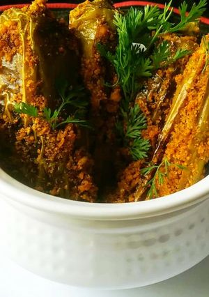 भरवां मिर्च (Bharva mirch recipe in hindi) रेसिपी मुख्य फोटो