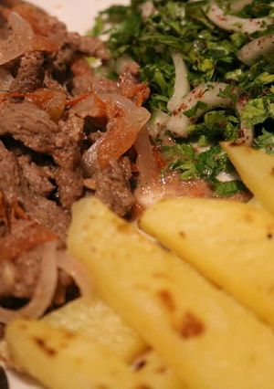 A picture of Beef Shawarma.