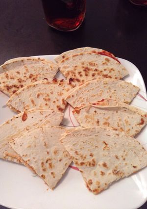 A picture of Cheese Pizza Quesadillas.
