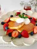 Easy Fluffy Soufflé Pancakes with Pancake Mix