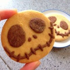 A picture of Jack Cookies for Halloween.