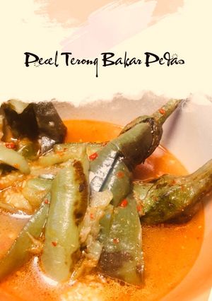 Foto resep Pecel Terong Bakar Pedas