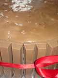 Kitkat walled Cookies and Cream Ice Cream Cake