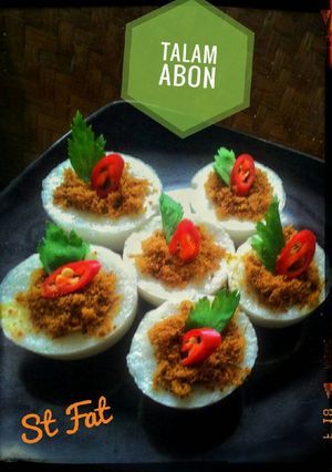 Foto resep Talam abon