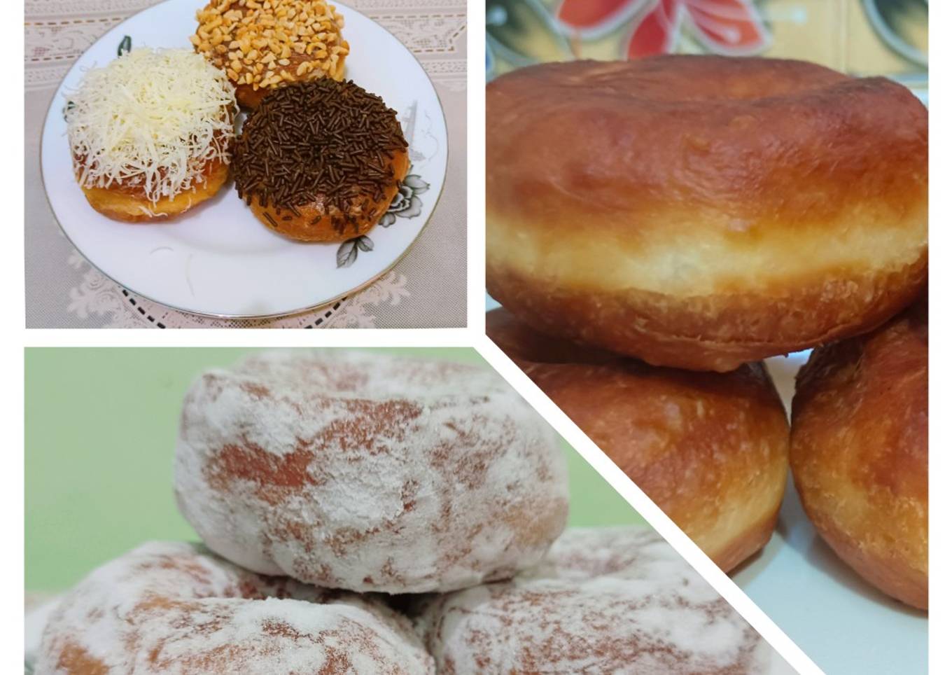 Donat Empuk Tanpa Kentang